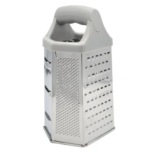 Edelstahl Küchenreibe 6-seitig XL