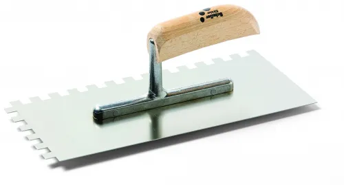 Edelstahl Zahnkelle Karo C1-C5 13x28cm