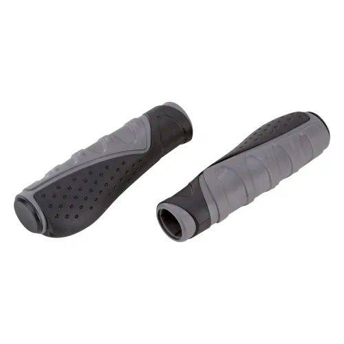 Ergo-Griffe L: 130 mm schwarz/grau