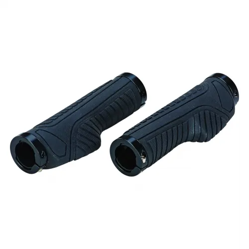 Ergo-Griffe mit Schraubbefestigung und Lenkerstopfen