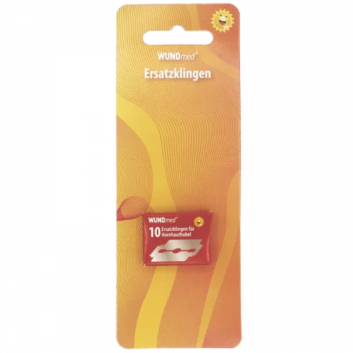 Ersatzklingen f. Hornhauthobel, 10er