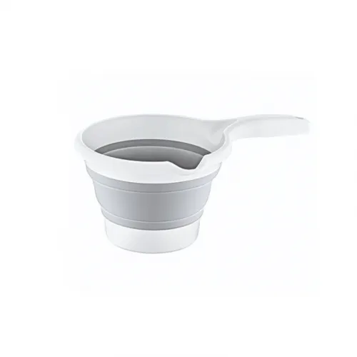 Faltbarer Schöpflöffel mit Ausguss
