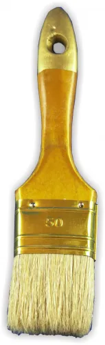 Flachpinsel Mischborste 50 mm 9. Stärke Holzstiel lackiert