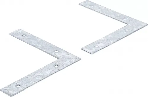 Flachwinkel 150x150x25mm 2tlg