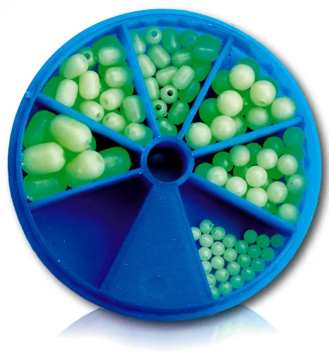 Fluo-Perlen-Sortiment