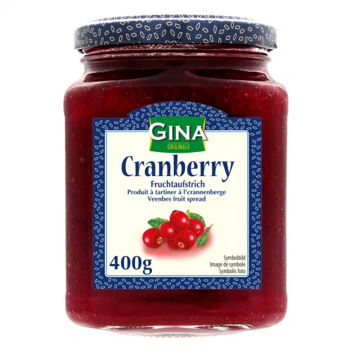 Fruchtaufstrich Cranberry 400g