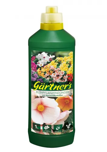 Gä. Blühpflanzendünger m. Spurenelementen 1L