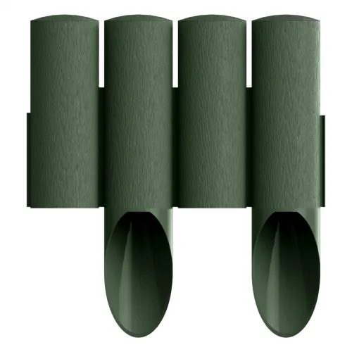 Gartenpalisade 23cm x 2.3mtr Grün