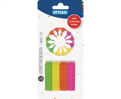 Geburtstagskerzen 24er