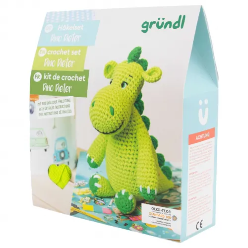 Häkeltier Dino Dieter