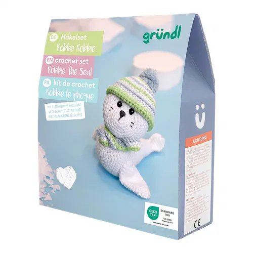 Häkeltiere - Robbe Robbie