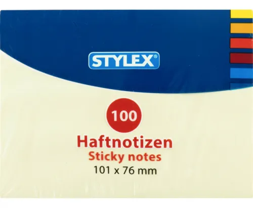 Haftnotizen gelb 101 x 76 mm 100 Blatt