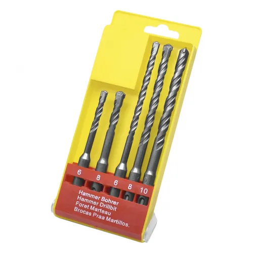 Hammerbohrersatz 5tlg 6-10mm