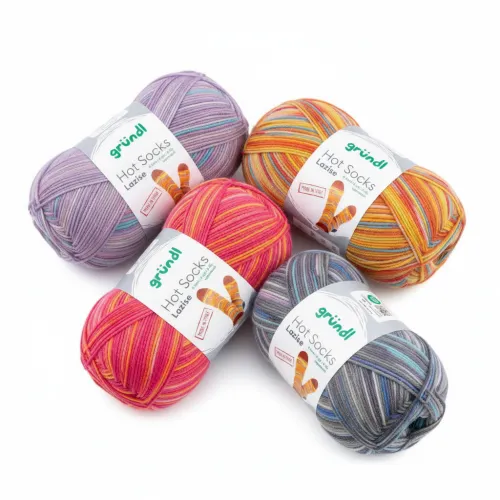 Hot Socks Lazise, 4-fach meliert 100g
