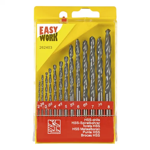 HSS Metallspiralbohrersatz 13tlg