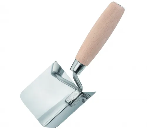 Innenecken-Kelle Holzgriff 80x60x60 mm