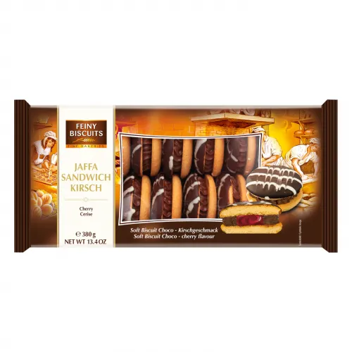 Jaffa Sandwich Schokolade-Kirsch 380g