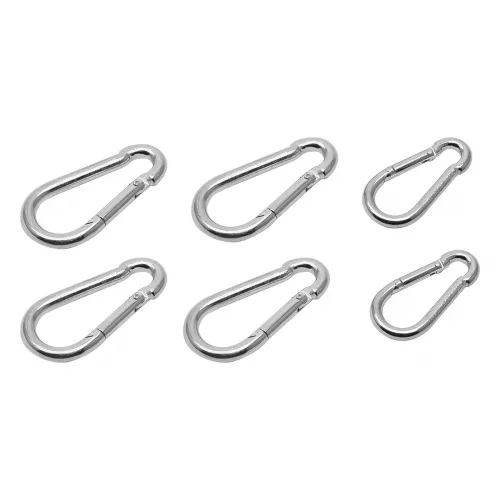 Karabinerhakensatz 6tlg