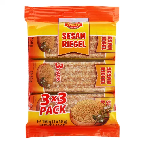 Karamellisierter Sesamriegel 150g (3x50g)