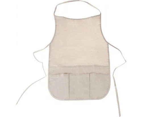 Kinder-Malschürze Baumwolle 35 x 52 cm 6 Taschen