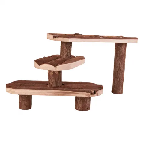 Klettergerüst Naturholz 38x24cm