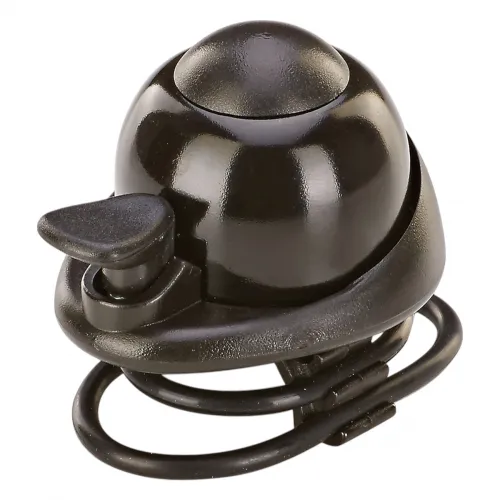 Klingel Aluminium Deckel schwarz