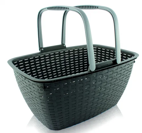 Korb Flechtoptik 22x44x32cm 17L