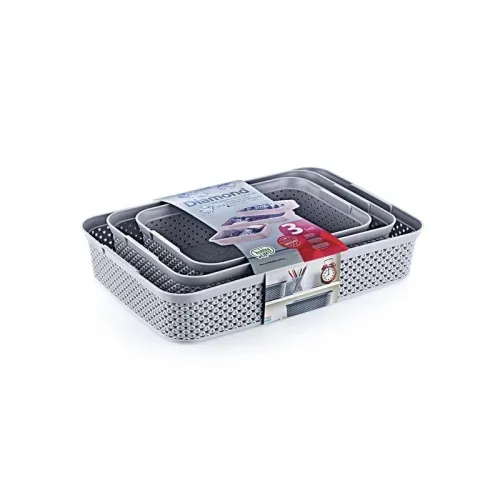 Korb Organizer Set 3 tlg. (S,M,L) - DIAMOND