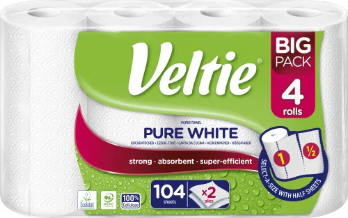 Küchenrolle 4er 2lagig 52Bl