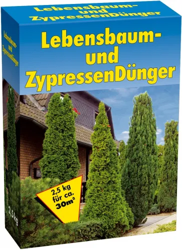 Lebensbaum- u. Zypressendünger 2,5 - 10kg