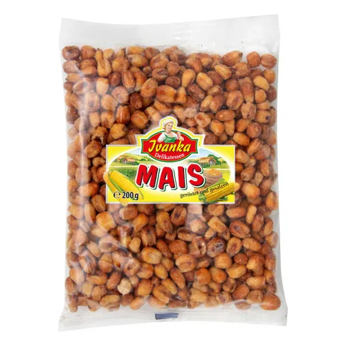 Mais , geröstet und gesalzen 200g