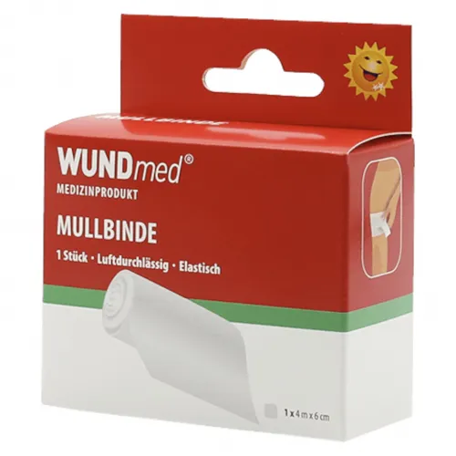 Mullbinde 4 mx6 cm, Schachtel