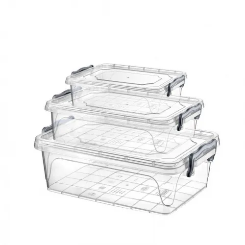 Multi Box mit Deckel Set 3tlg MULTI