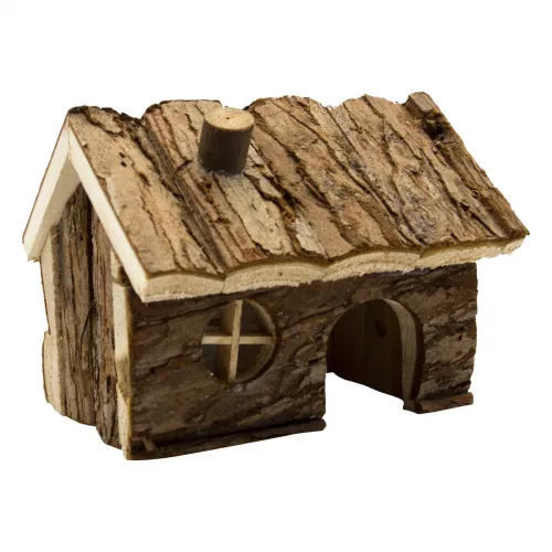 Nagerhaus mit Spitzdachgroß 20x13x13cm