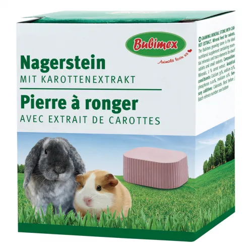 Nagerstein mit Karottenextrakt