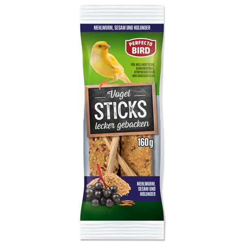 PB Sticks Mehlwurm/Sesam/Hol. 160g
