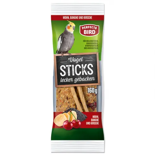 PB Sticks Mohn/Banane/Kirsch 160g