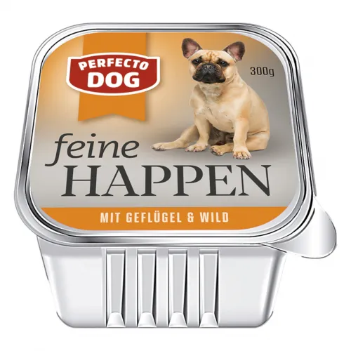 PD 300g Schale - mit Geflügel & Wild