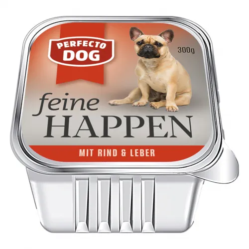 PD 300g Schale - mit Rind & Leber