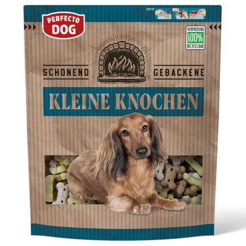 PD Kleine Knochen 400g im recy. POUCH-Beutel