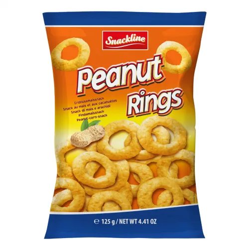 Peanut Rings Erdnussmaissnack 125g