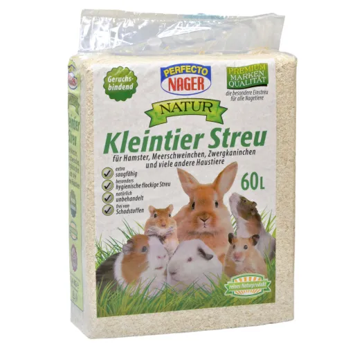 Perfecto Nager Natur Kleintier Streu