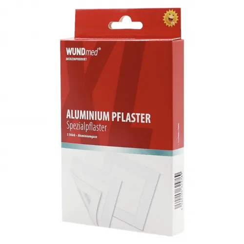 Pfaster mit Aluminiumgaze, 3er