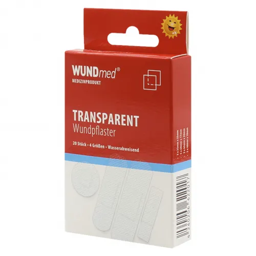 Pflaster 20er transparent