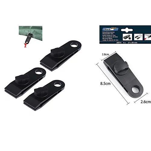 Planenhaltersatz 4tlg 27x84mm