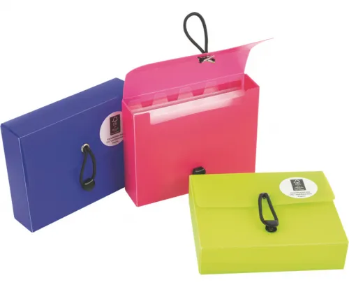 PP-Karteikartenbox DIN A7 inkl. 100 Karteikarten FSC