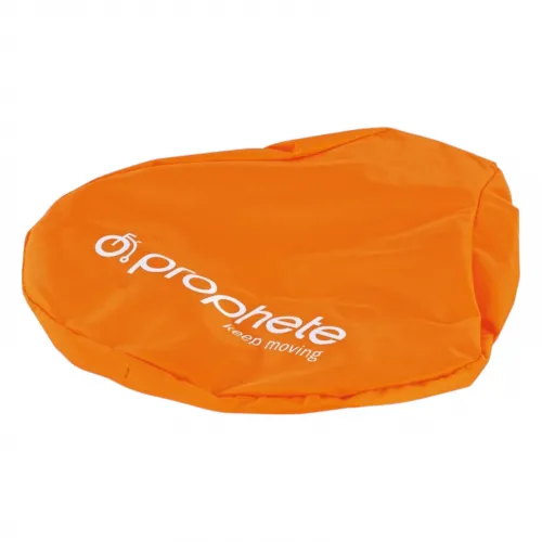 Regenbezug Sattel ohne Polster orange