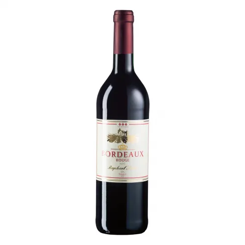 Rotwein Raphael Louie Bordeaux Rouge A,O,P, trocken 13,0% vol, 0,75l