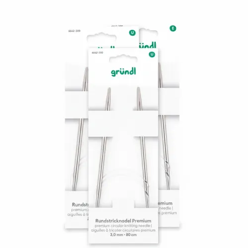 Rundstricknadel Premium -verschiedene Größen-