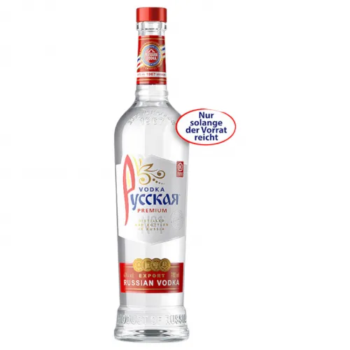 RUSSKAYA Russian Vodka 40% Vol 700g